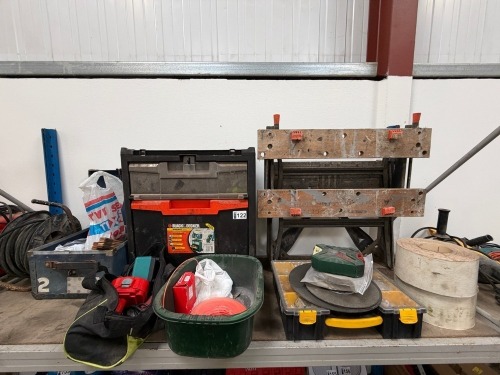 SHELF LOT TO INC. ASSORTED TOOLS