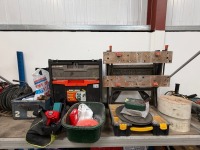 SHELF LOT TO INC. ASSORTED TOOLS
