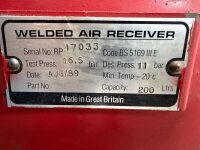 200lt 240v AIR COMPRESSOR - 4