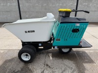 UNUSED CAPTOK M1300 MUDBUDDY PETROL STAND ON MINI WHEELED DUMPER - 2