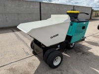 UNUSED CAPTOK M1300 MUDBUDDY PETROL STAND ON MINI WHEELED DUMPER