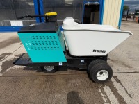 UNUSED CAPTOK M1300 MUDBUDDY PETROL STAND ON MINI WHEELED DUMPER - 6