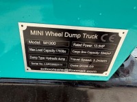 UNUSED CAPTOK M1300 MUDBUDDY PETROL STAND ON MINI WHEELED DUMPER - 15