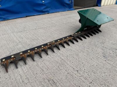 APPROX. SOLMEK EF-150 1500mm FINGER BAR MOWER TO SUIT EXCAVATOR
