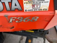 KUBOTA F3680 RIDE ON LAWN MOWER - 5