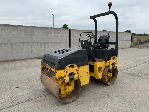 BOMAG BW120AD-3 DIESEL DOUBLE DRUM ROLLER