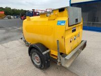 WESTERN 950 LITRE BUNDED SINGLE AXLE FAST TOW FUEL BOWSER - 5