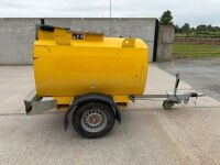 WESTERN 950 LITRE BUNDED SINGLE AXLE FAST TOW FUEL BOWSER - 8