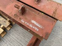 2No. APPROX. 10ft BI-FOLD METAL GATES & POSTS&nbsp; - 8