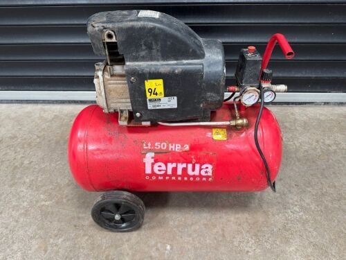 FERRUA 50 LITRE 240V COMPRESSOR
