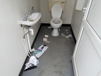 APPROX. 16ft x 8ft STEEL CLAD COMBI TOILET BLOCK&nbsp; - 8