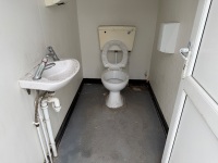 APPROX. 16ft x 8ft STEEL CLAD COMBI TOILET BLOCK&nbsp; - 12
