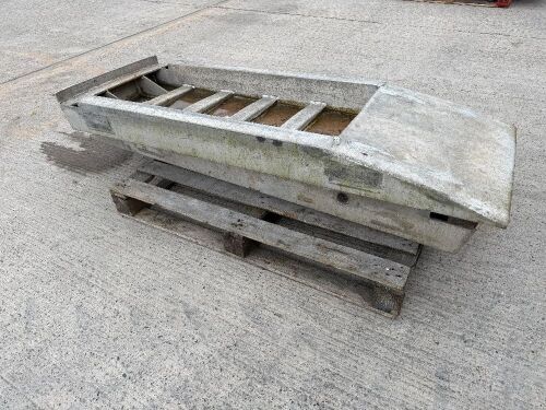 2No. ALUMINIUM LOADING RAMPS