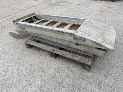 2No. ALUMINIUM LOADING RAMPS