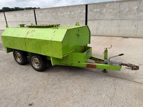 CHIEFTAN 500 GALLON TWIN AXLE FUEL BOWSER