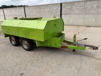 CHIEFTAN 500 GALLON TWIN AXLE FUEL BOWSER