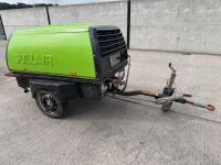 SULLAIR SINGLE AXLE TWO TOOL FAST TOW ROAD COMPRESSOR