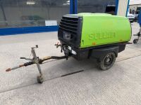SULLAIR SINGLE AXLE TWO TOOL FAST TOW ROAD COMPRESSOR - 3
