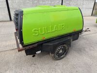 SULLAIR SINGLE AXLE TWO TOOL FAST TOW ROAD COMPRESSOR - 7
