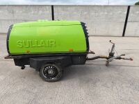 SULLAIR SINGLE AXLE TWO TOOL FAST TOW ROAD COMPRESSOR - 19