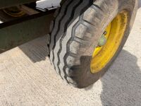APPROX. 10ft x 6ft SINGLE AXLE DROPSIDE TIPPING TRAILER - 10