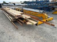 DEMAG EKKE 2 TON OVERHEAD CRANE & RAILS - 6