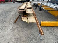 DEMAG EKKE 2 TON OVERHEAD CRANE & RAILS - 7