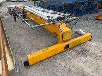 DEMAG EKKE 2 TON OVERHEAD CRANE & RAILS - 8