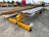 DEMAG EKKE 2 TON OVERHEAD CRANE & RAILS - 10