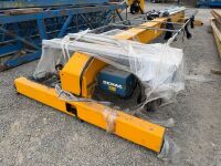 DEMAG EKKE 2 TON OVERHEAD CRANE & RAILS - 19
