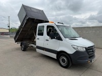 MERCEDES-BENZ SPRINTER 314 L3 2.1 CDI 3.5T DOUBLE CAB TIPPER&nbsp;&nbsp; - 30