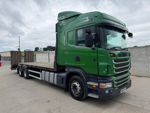 SCANIA R440 6X2 26 TON BEAVERTAIL PLANT LORRY&nbsp;