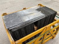2No. WOODEN CRATE TO INC. APPROX 360No. 24x14 BANGOR BLUE SLATES - 2
