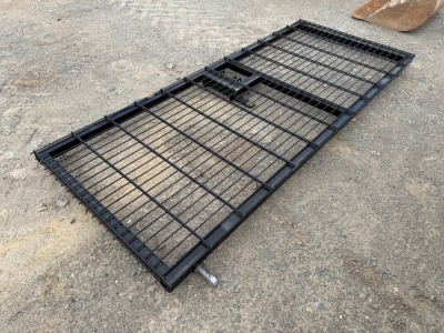 APPROX. 2400mm x 1000mm METAL PEDESTRAIN GATE