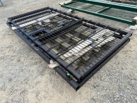2No. APPROX. 2400mm x 1200mm METAL PEDESTRIAN GATES - 3