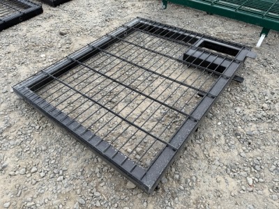 APPROX. mm x mm METAL PEDESTRAIN GATE&nbsp;