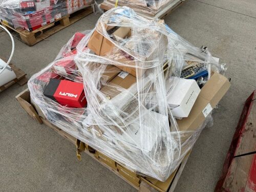 PALLET TO INC. HILTI FIXINGS, DOOR HINGES, TOWEL RAILS, DOOR HANDLES, TOILET ROLL HOLDERS