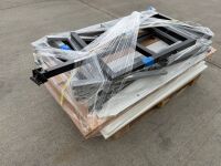 PALLET TO INC. 4No. 6No. ASSORTED UNBUILT OFFICE DESKS - 4