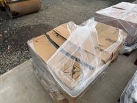 PALLET TO INC. ALLGOOD PLASTIC SINK, DDA GRABRAILS, 8No. 600x600 ELECTRICAL PANEL LIGHTS - 2
