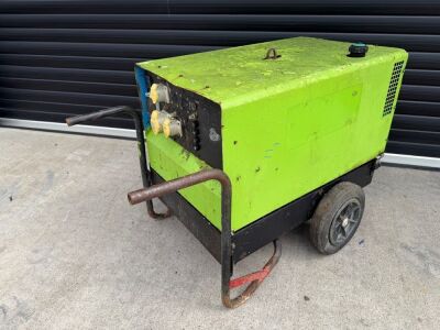 STEPHILL 6KVA DIESEL GENERATOR - TURNS OVER BUT DOESN'T START