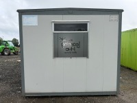 APPROX. 30ft x 10ft STEEL CLAD OPEN PLAN OFFICE - 2