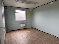 APPROX. 30ft x 10ft STEEL CLAD OPEN PLAN OFFICE - 5