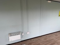 APPROX. 30ft x 10ft STEEL CLAD OPEN PLAN OFFICE - 10