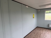 APPROX. 30ft x 10ft STEEL CLAD OPEN PLAN OFFICE - 11