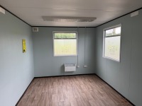 APPROX. 30ft x 10ft STEEL CLAD OPEN PLAN OFFICE - 13