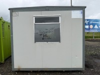 APPROX. 30ft x 10ft STEEL CLAD OPEN PLAN OFFICE - 16