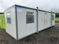 APPROX. 30ft x 10ft STEEL CLAD OPEN PLAN OFFICE - 17