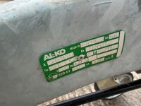 GALVANISED SINGLE AXLE TRAILER CHASSIS - 9