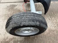 GALVANISED SINGLE AXLE TRAILER CHASSIS - 10