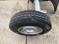 GALVANISED SINGLE AXLE TRAILER CHASSIS - 9